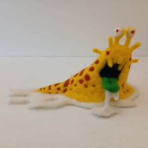 なめくじ(羊毛フェルト)